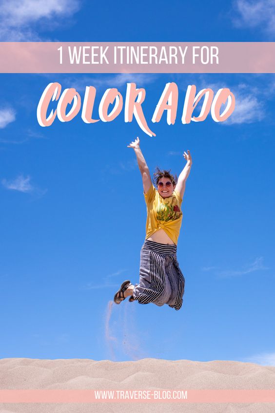 1 week in colorado pinterest image