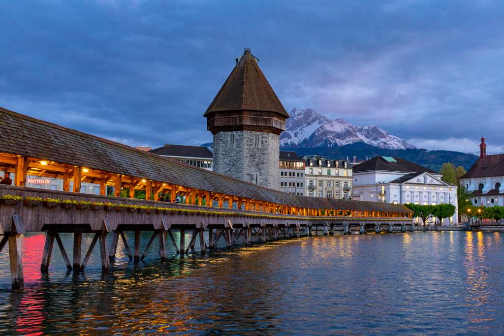 Chapel Bridge Lucerne Switzerland