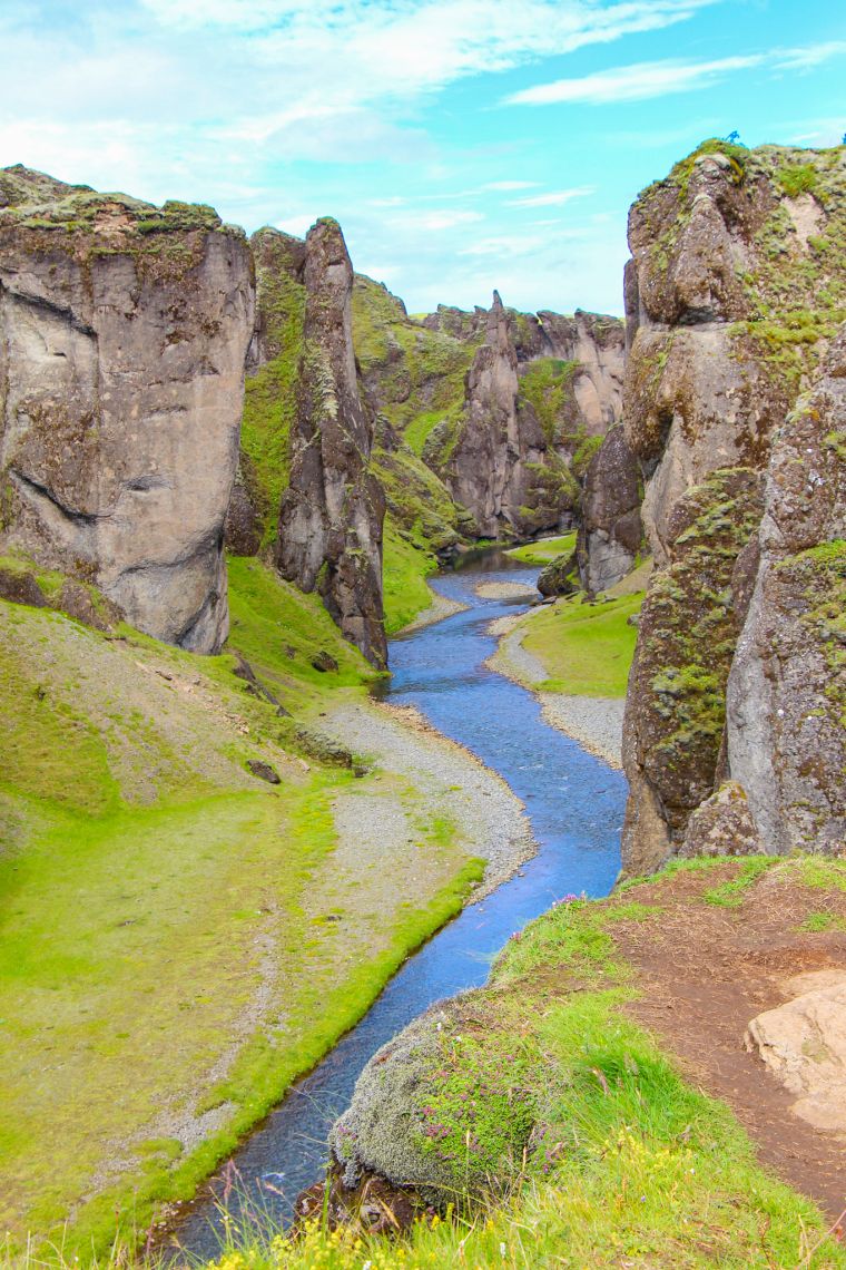 Fjaðrárgljúfur Canyon Iceland