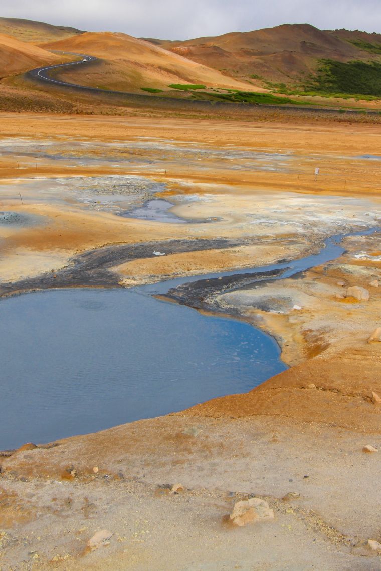 Hverir Geothermal Area Eastern Iceland