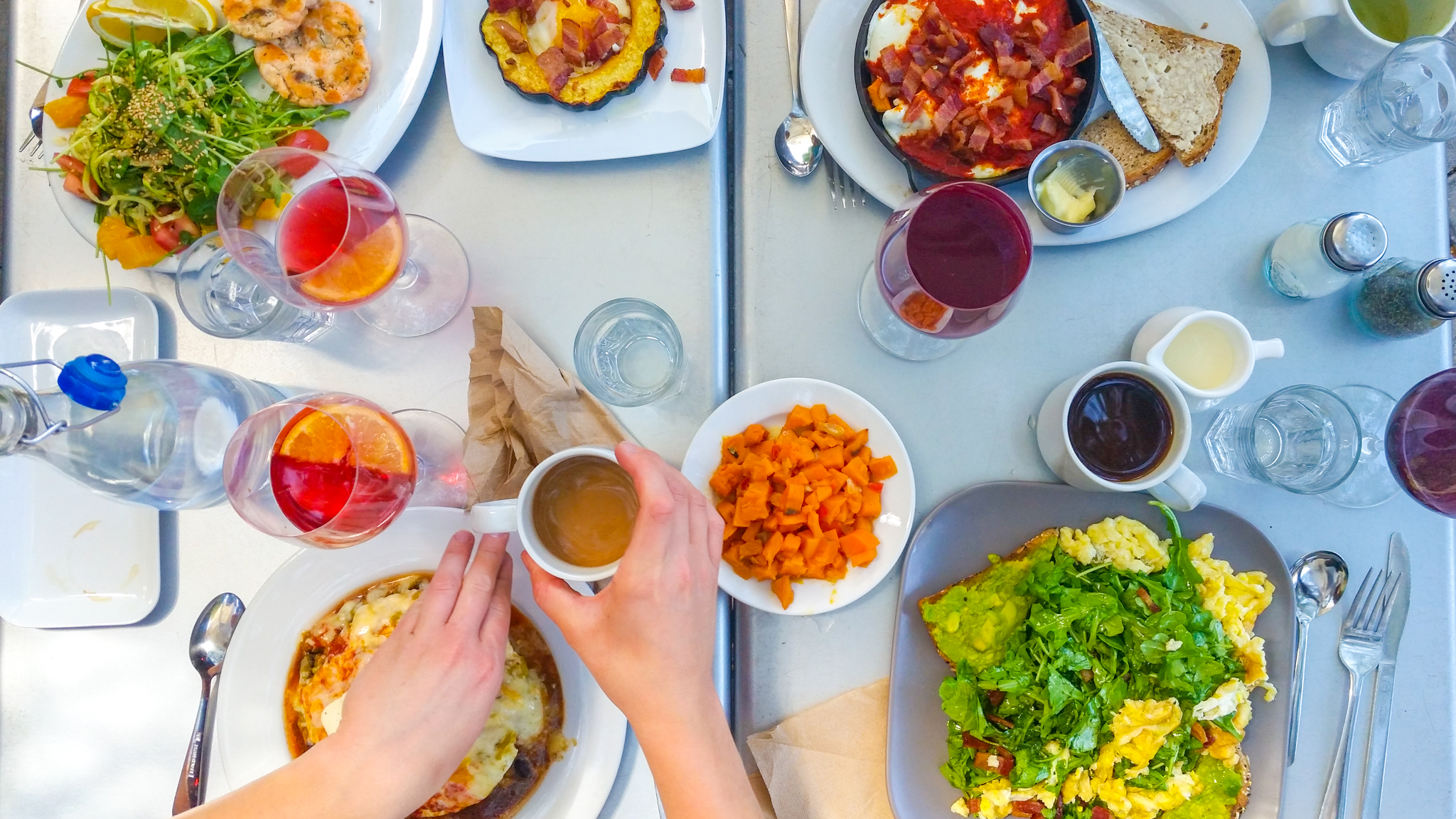 Food Flat Lay Santa Fe New Mexico