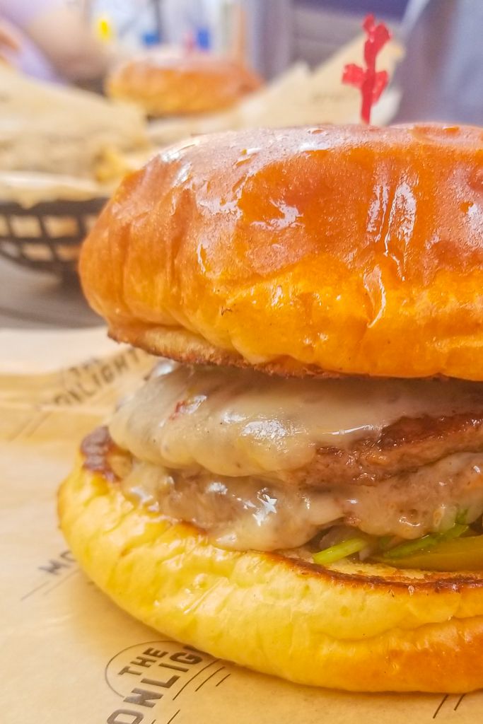 Moonlighter Burger Logan Square Chicago Illinois USA