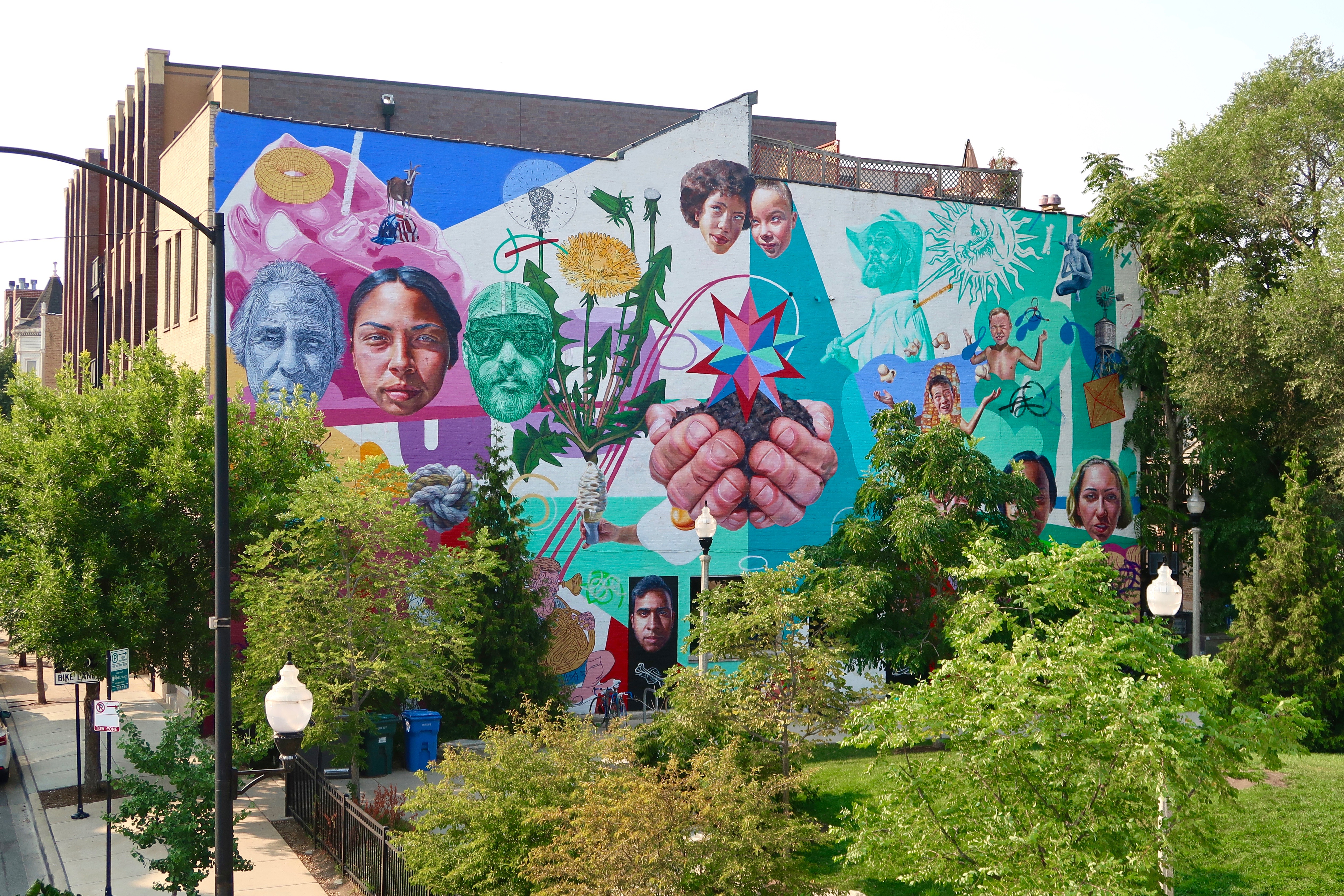 Park 567 Mural Wicker Park Chicago