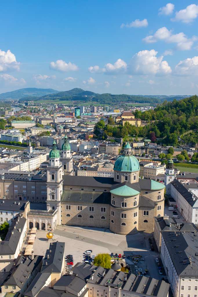 Salzburg Austria Skyline