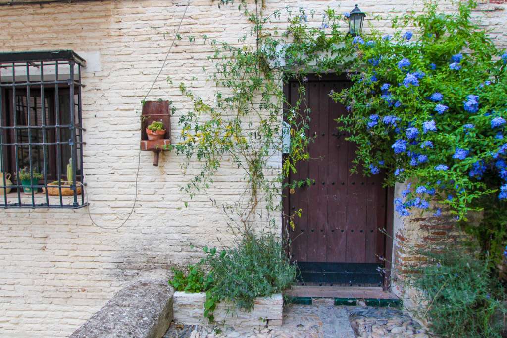 Street Scenery in Granada Spain