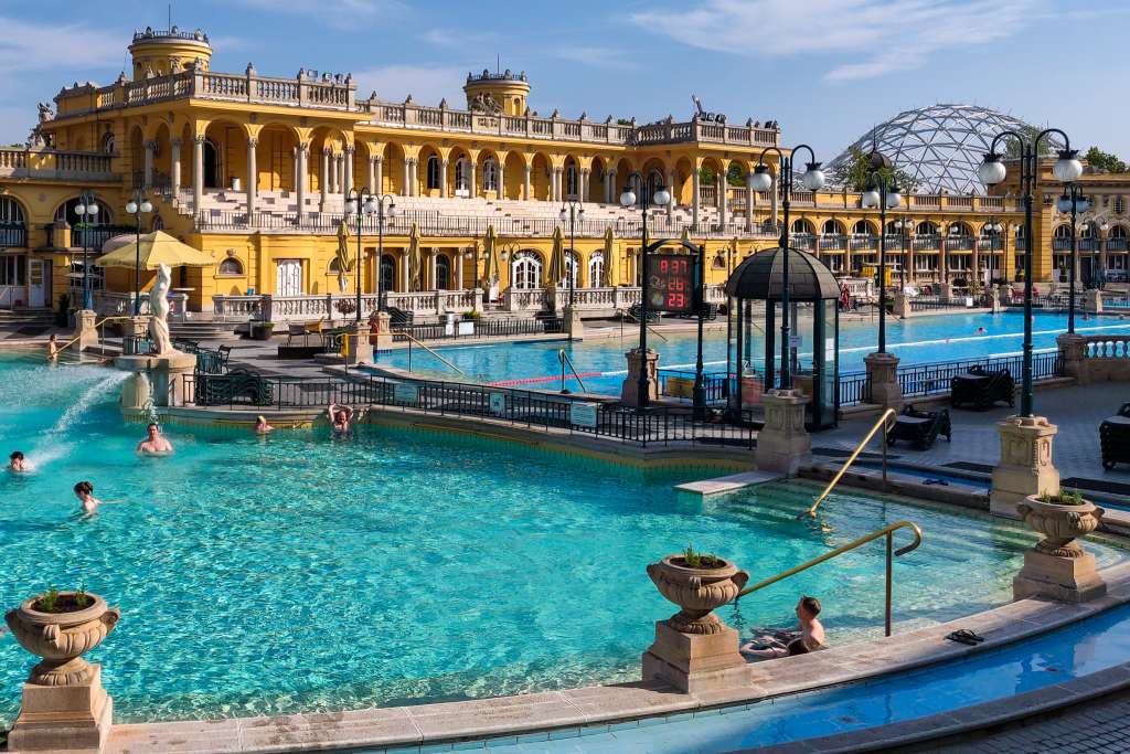 Széchenyi Thermal Baths Budapest Hungary