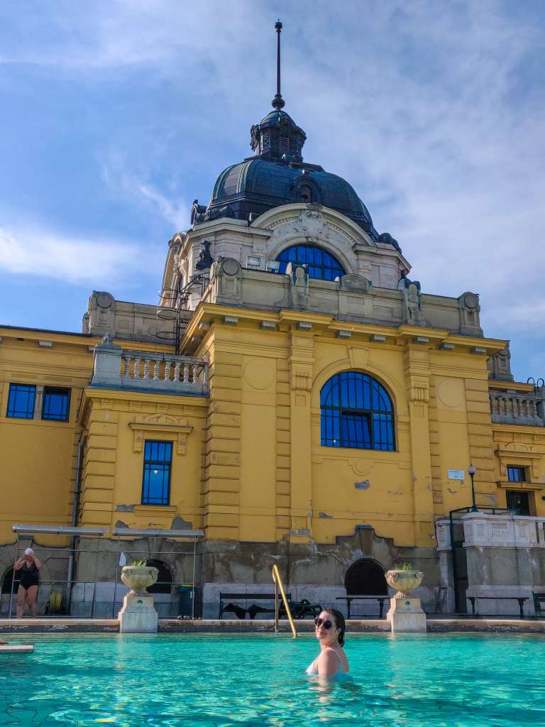 Széchenyi Thermal Baths Budapest Hungary